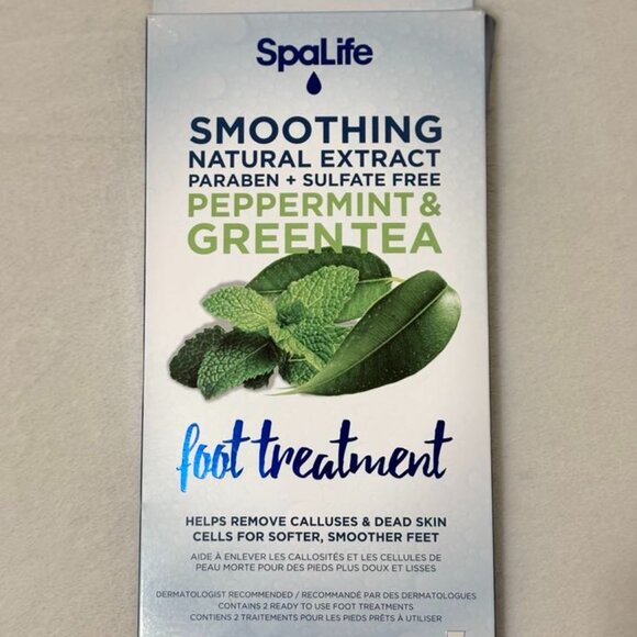 Brand New SpaLife Soothing Peppermint Foot Treatment with Green Tea - Picture 1 of 3